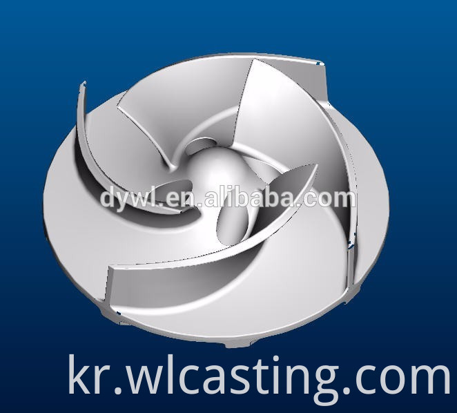 investment casting cnc machining pump impeller mold mould